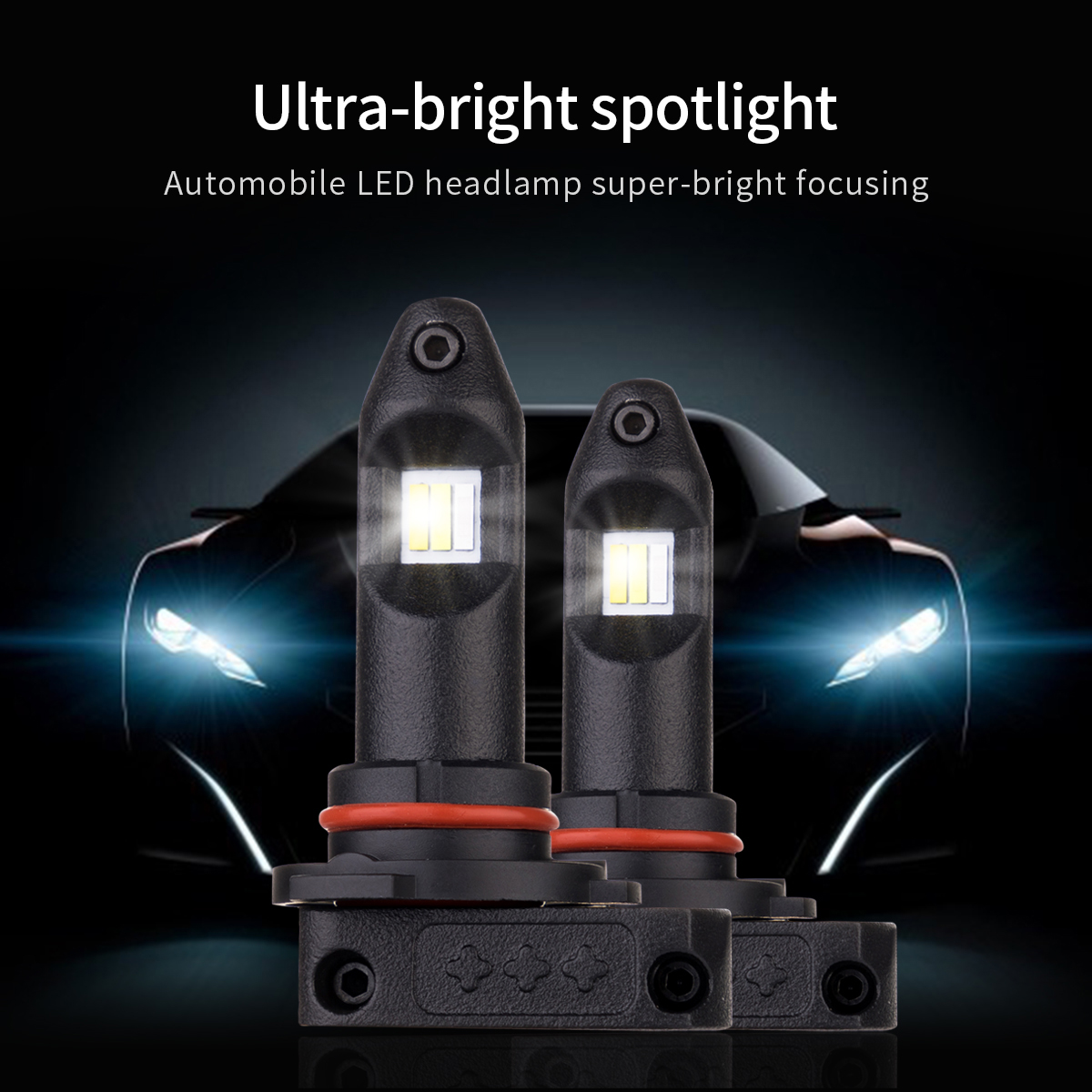 9005/9006/H11 Professional Headlight Led Ultra-bright spotlight automible Led headlamp super-bright 10
