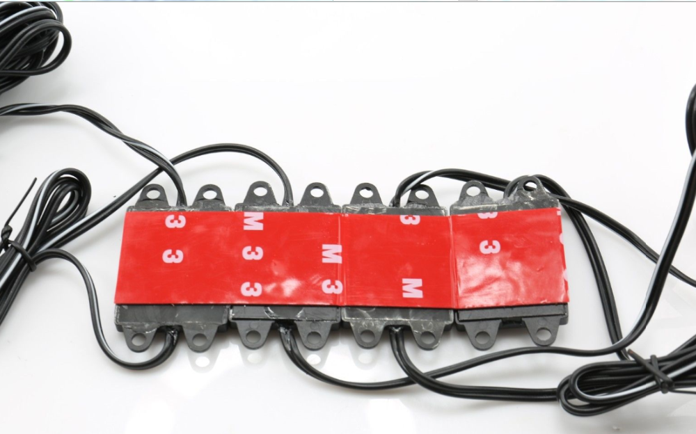 Kingshowstar - 8pc Universal PickUp Truck Bed Rear Work Box White LEDs Lighting System Light Kit led truck bed light 12