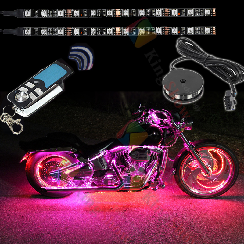 Kingshowstar - 6 Channel RF Remote Controller with 4-key Sound Function Motorcycle Led Light LED Motorcycle Bicycle Light 14