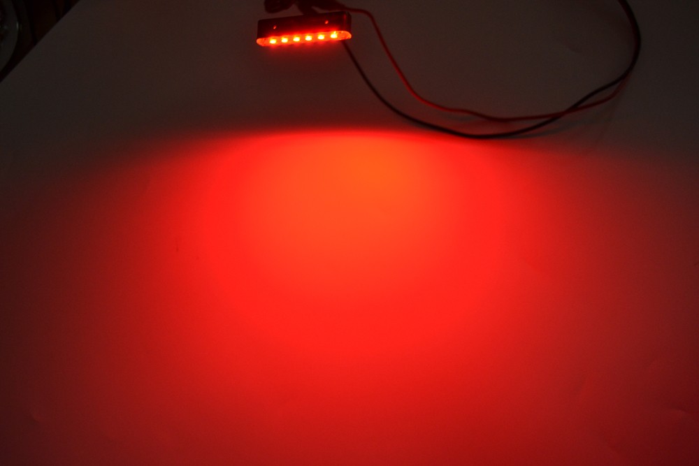 Kingshowstar - 6RED LED Waterproof License Plate Number Light for Motorcycle Auto Led licence plate light 14