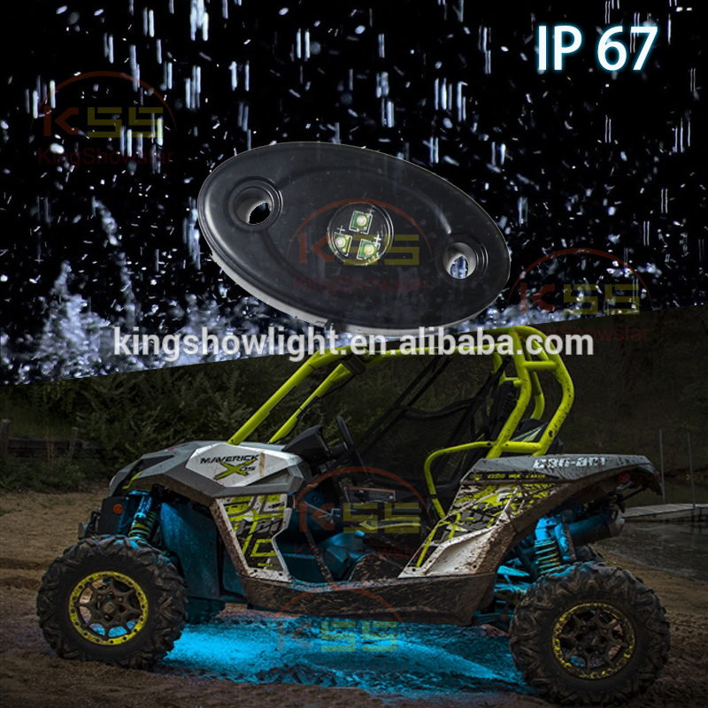 Kingshowstar - pick up trucks equipment LED fog light 9W LED car marine rock light for Wrangler CJ TJ YJ LJ JK Rubicon SUV led normal 9W/12W rock light 16