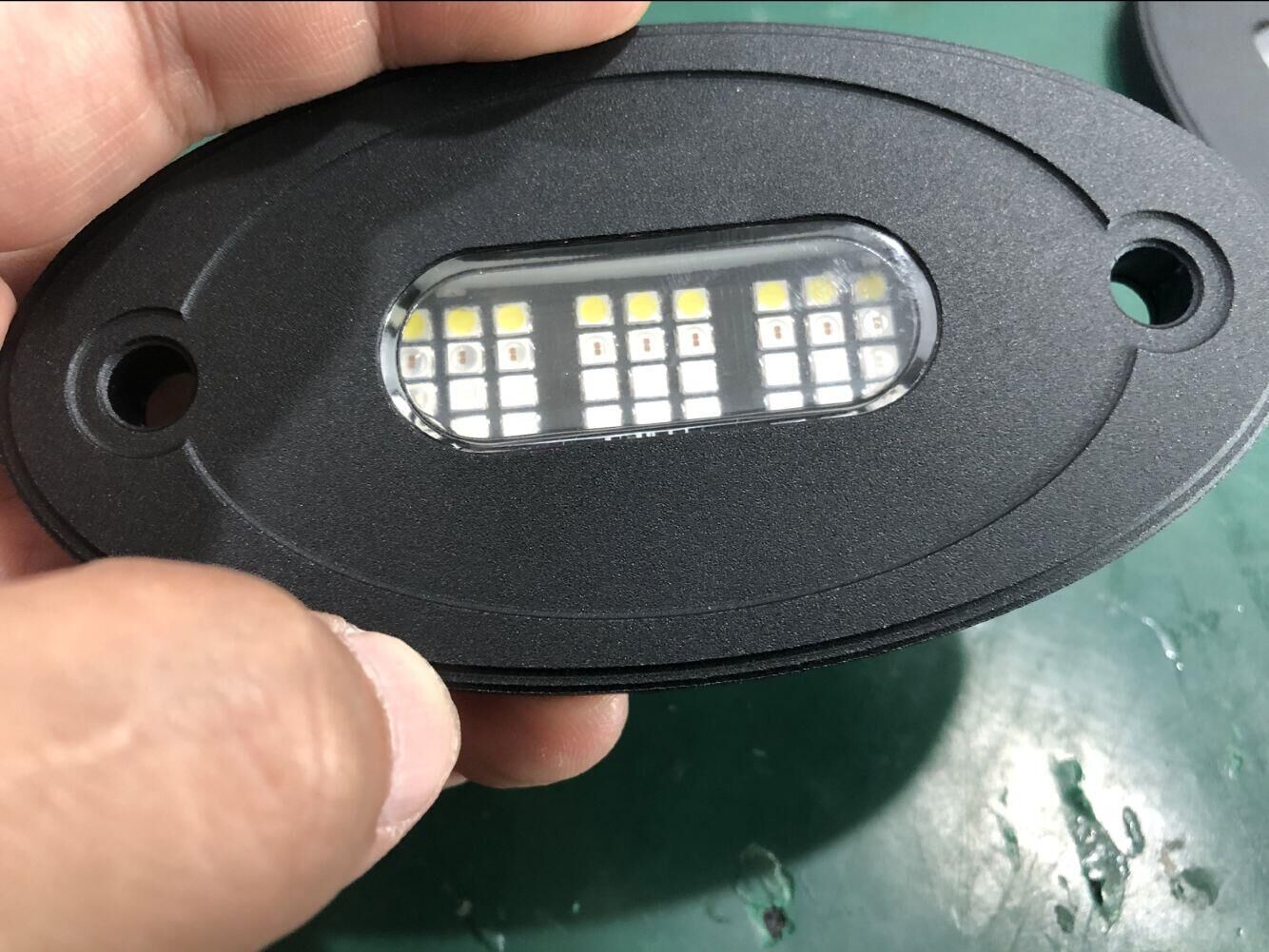 Kingshowstar - 2021 Brightest 36led RGBW rock lights For Off -Road Truck Car ATV SUV Vehicle Boat Underbody Glow Trail Rig The Max 36W level rock light 8