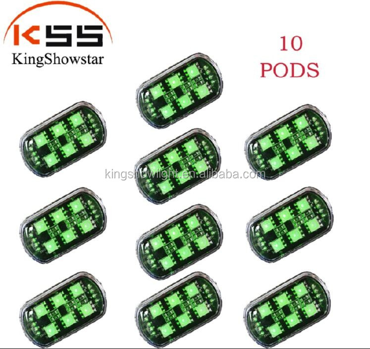 Universal Motorcycle Accent Neon Underglow Brightness Multi-color RGB LED POD Light 11