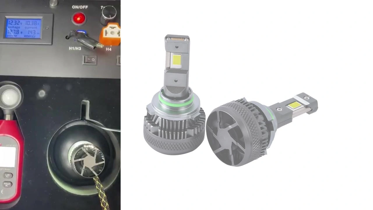 China 240W High power Automotive 120W Super High Power Bright LED Bulb with 22000LM Two bulb manufacturers - 1