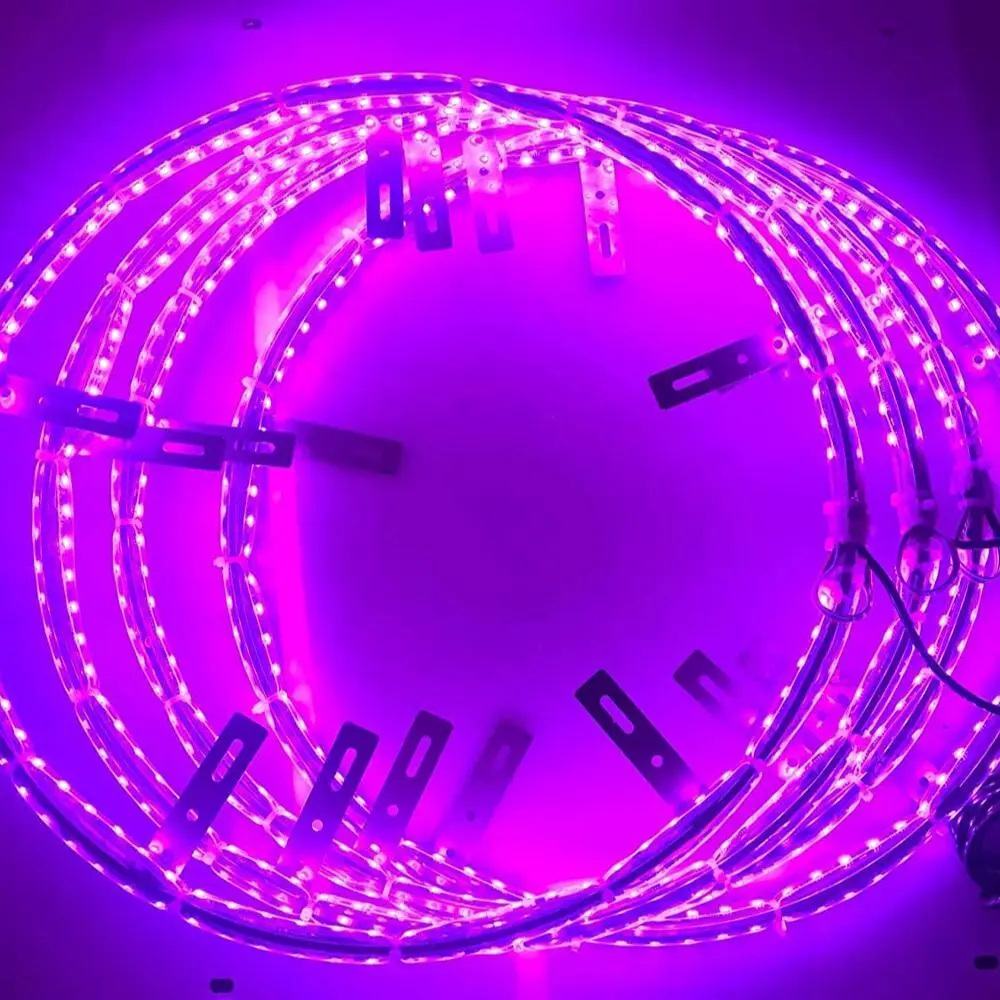 Kingshowstar - King Show Led Programmable Wheel Ring Lighting Kit On A Car Light Led For Wheel RGB led dream color wheel light light 1