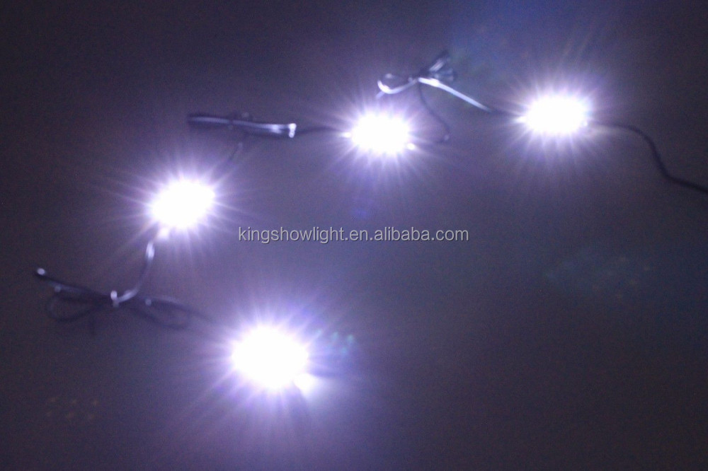 Kingshowstar - 8pcs White LED Boat Lights Kit Waterproof Pod Bright LED truck bed Marine Jetski LED Marine Light 13