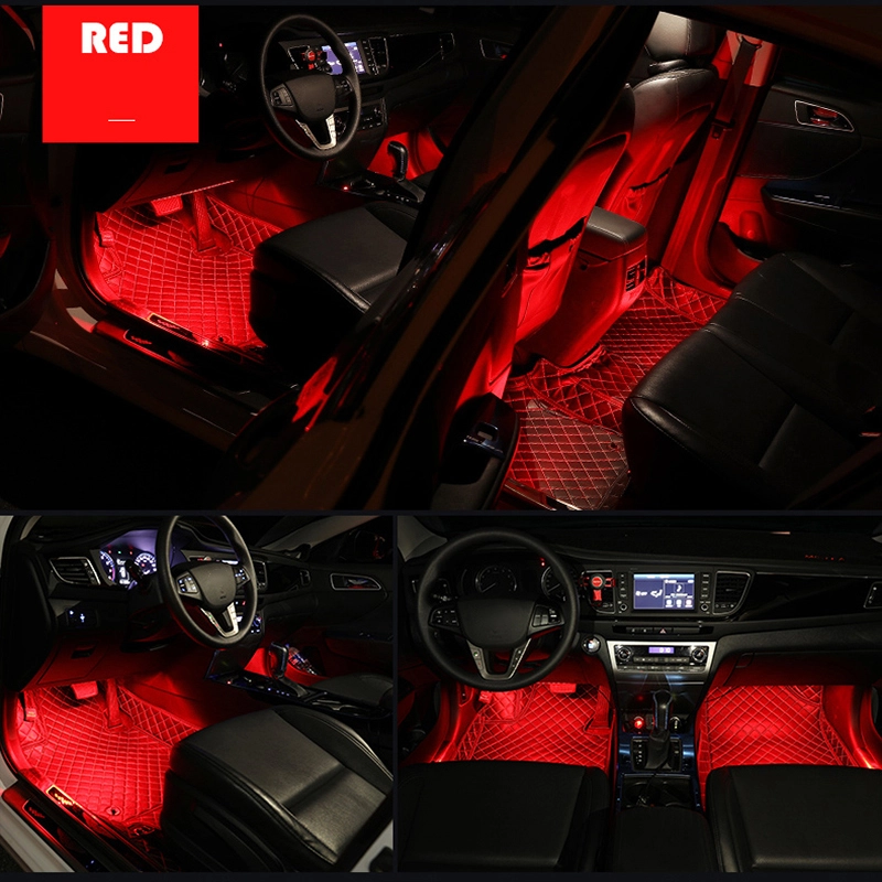 2020 Rgb Remote Interior 5050 Decorative Led Strip Atmosphere Car Lights Led For Car 1