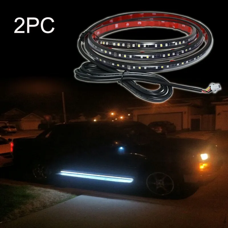 Kingshowstar - LED SMD 3528 BULB 2 pc STRIPS 150CM REPLACE NEON LIGHT TRUCK SUV CAR ATV 12V led auto tailgate light 1
