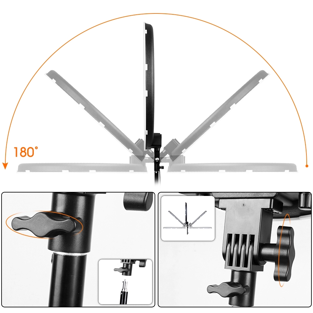 Live Broadcast Led Photography Ring Light 5500k Selfie 10 Inch 18 Inch Ring Fill Light Led Ring Light With Tripod Stand 20