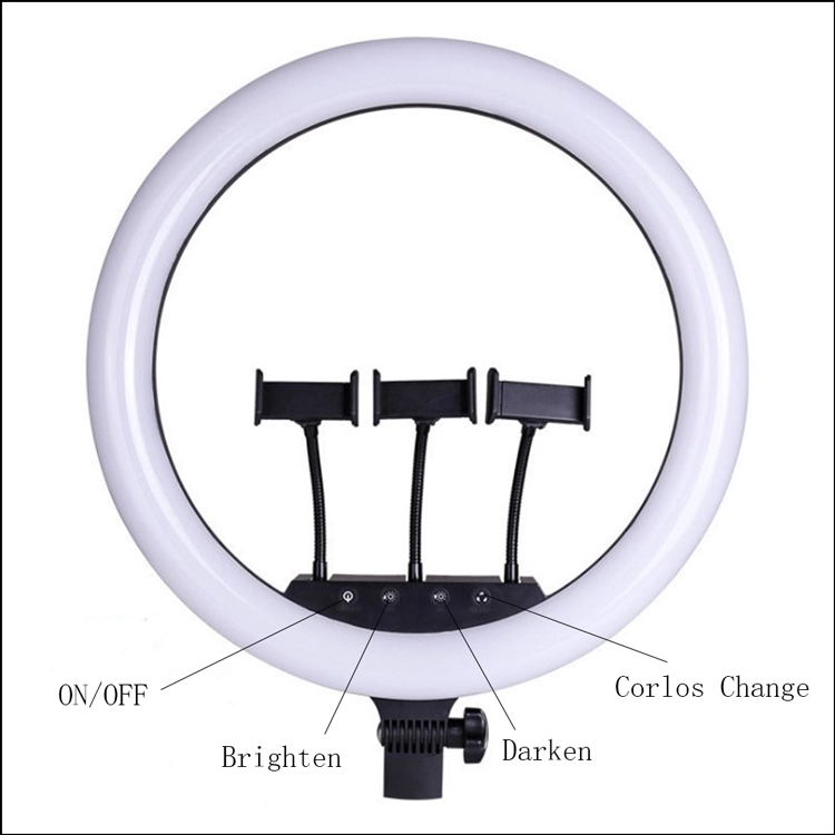 Kingshowstar - Live Broadcast Led Photography Ring Light 5500k Selfie 10 Inch 18 Inch Ring Fill Light Led Ring Light Ungrouped 18