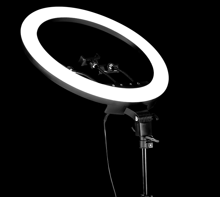 Kingshowstar - Live Broadcast Led Photography Ring Light 5500k Selfie 10 Inch 18 Inch Ring Fill Light Led Ring Light Ungrouped 22