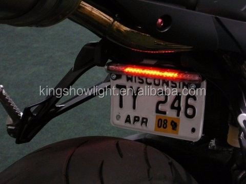 Kingshowstar - 32LED 8 inch Motorcycle Amber Red Light Strip Motorcycle Led Turn Signal Light LED Motorcycle Bicycle Light 15