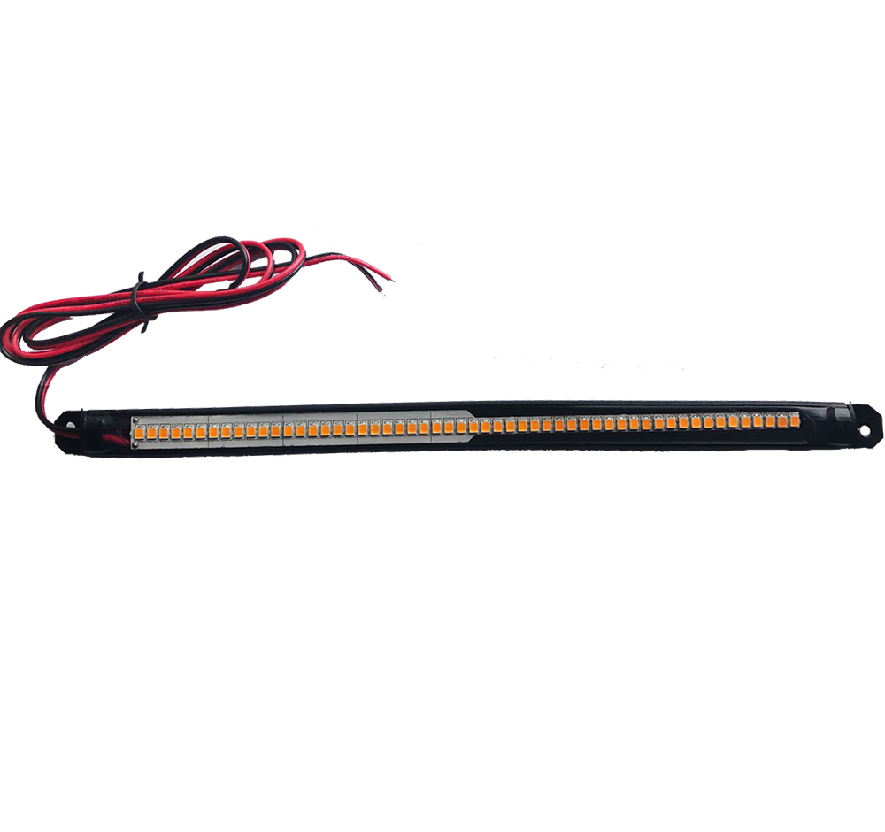 Kingshowstar - LED Motorcycle Turn Signal Light Strip Flashing Tail Brake Stop Light LED Motorcycle Bicycle Light 7