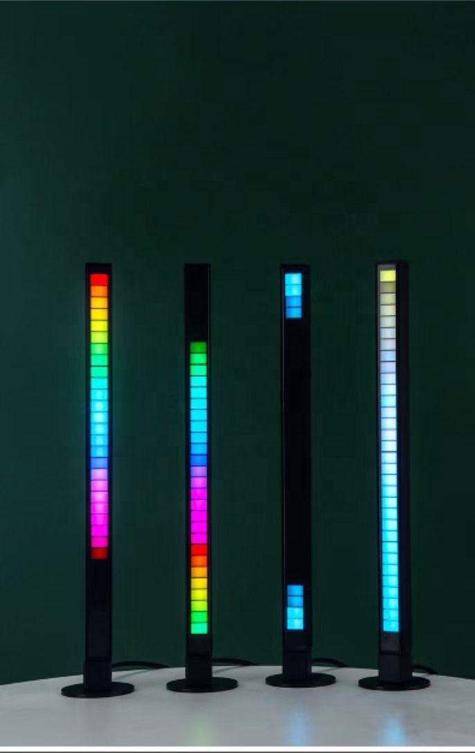 Kingshowstar - Music Level Indicator Sound Control Audio Pickup RGB Music Sound-controlled Levels Lights interior light led auto interior underbody light 10