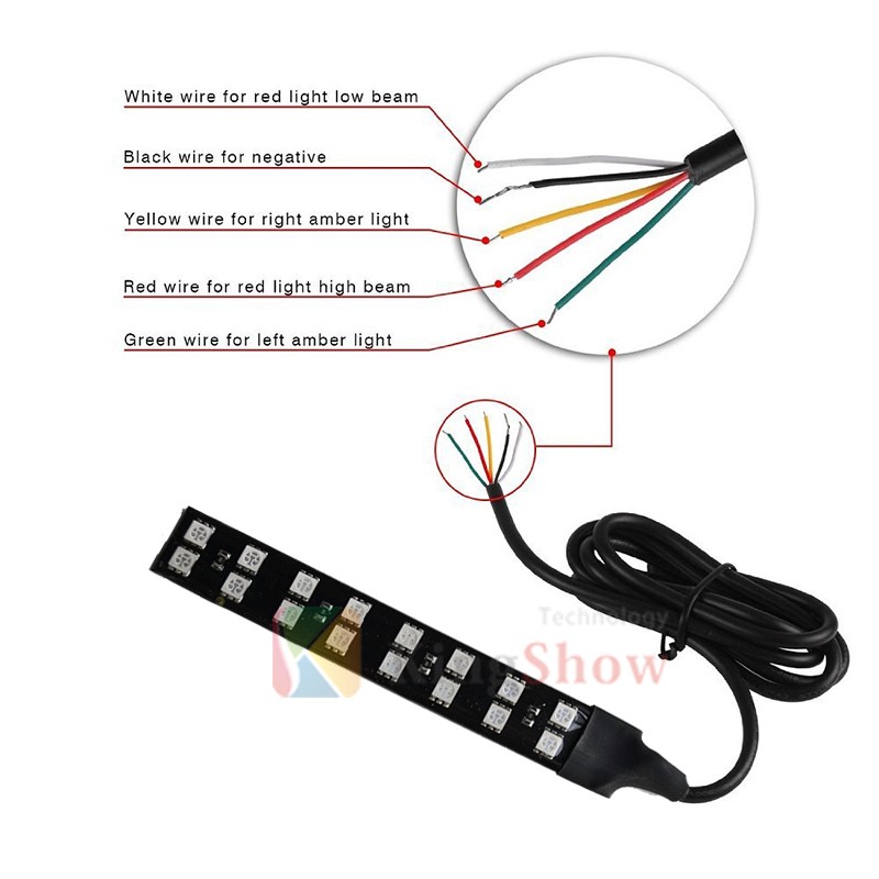 Blinker Rear Peg Indicators Wholesale Bike Tail Light LED Motorcycle Turn Signal Light 15