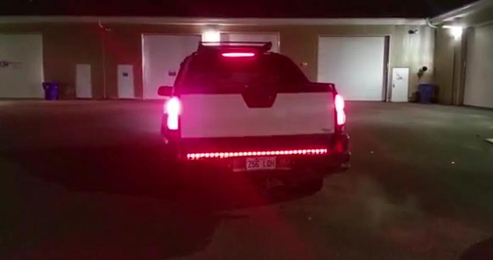 60 Red White 90-SMD LED Light Bar for Pickup Backup Brake Turn Signal Lights 8