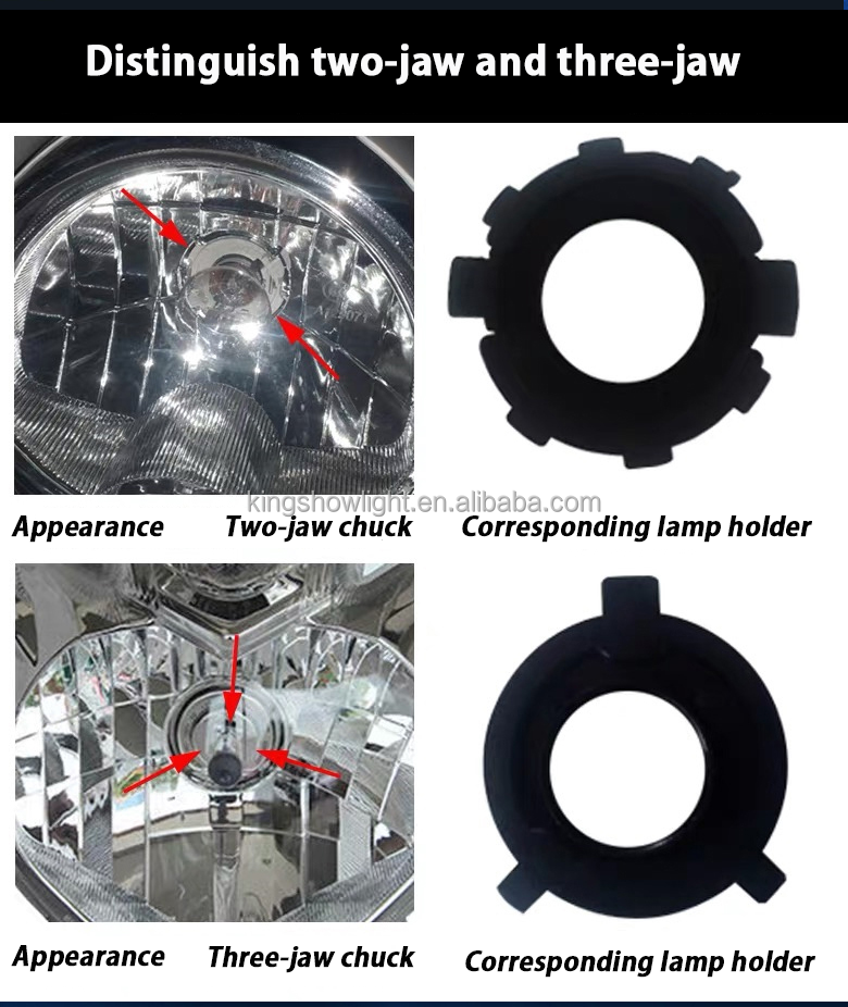 Kingshowstar - 2021 NEWEST Super Bright H4 LED Bulb For Motorcycle Headlight Fog lamp High/Low Beam LED Headlights LED Motorcycle Bicycle Light 18