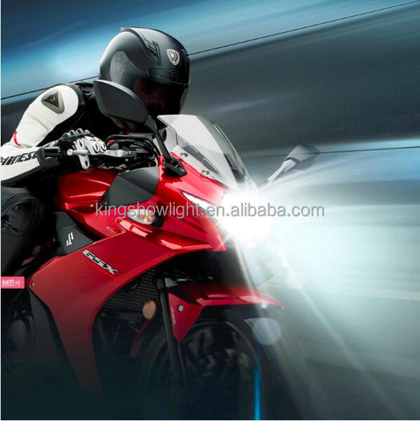 Super Bright 60W H4 9003 LED Bulb High/Low Beam RGBW Motorcycle Headlight Bulb Waterproof 8