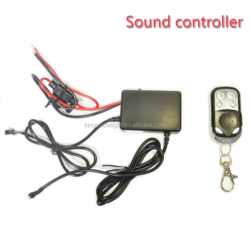Kingshowstar - Universal RGB RF Remote Music LED RGB Controller High Quality Motorcycle Auto LED Lighting System RF controller 7