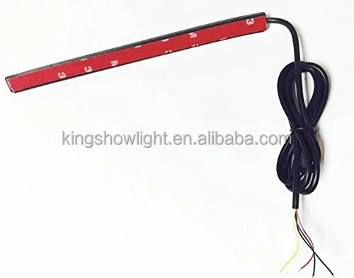 Motorcycle 5050 LED PVC Strip Tube Turn Signal Tail Brake light 1
