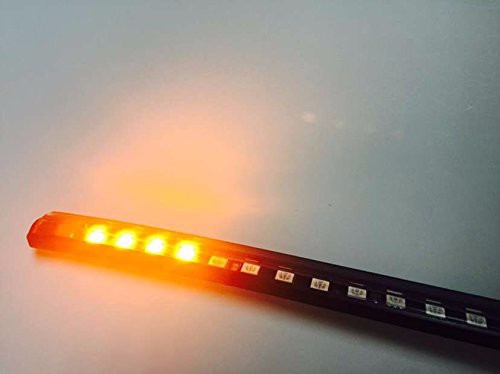 Motorcycle 5050 LED PVC Strip Tube Turn Signal Tail Brake light 13