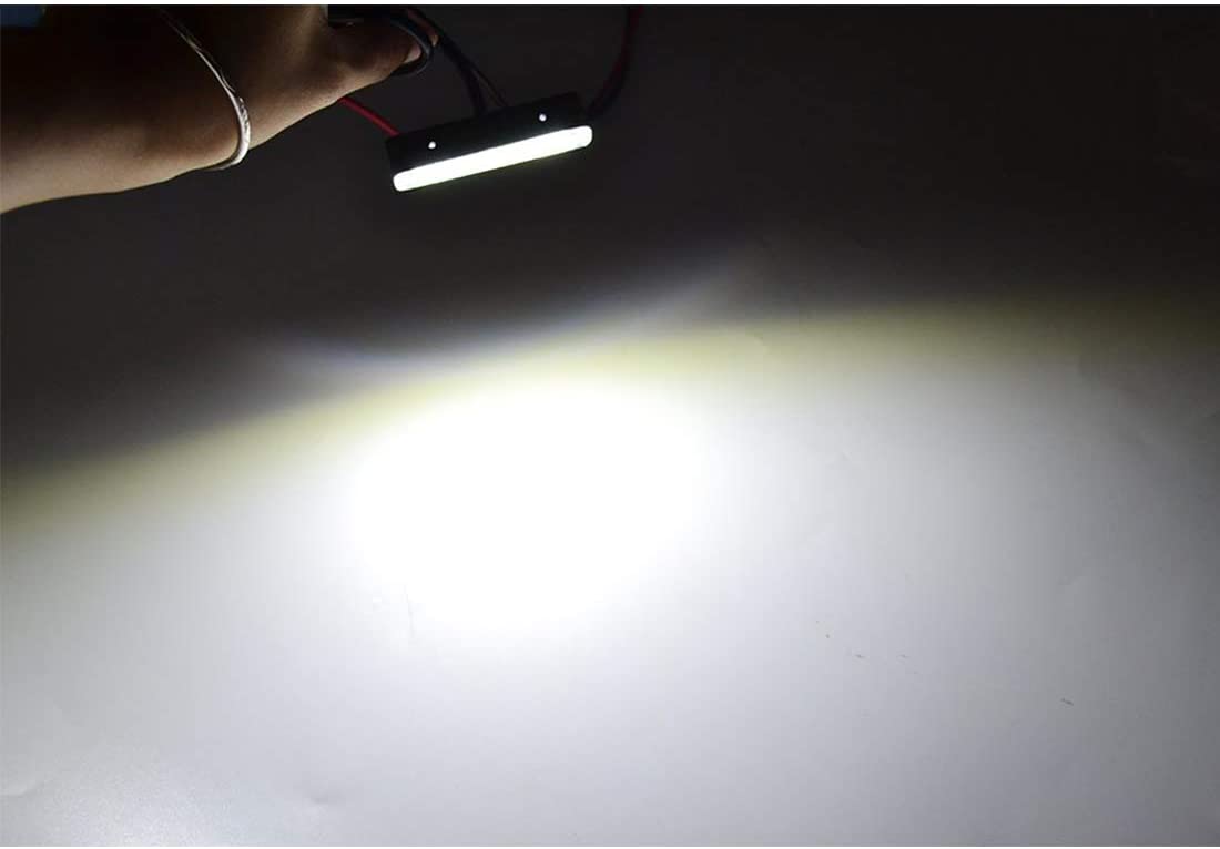 Kingshowstar - Waterproof Plate light with 6 White LED For License Plate Light,Backup Light,tail light or Brake Light for Motorcycle Bike Led licence plate light 12