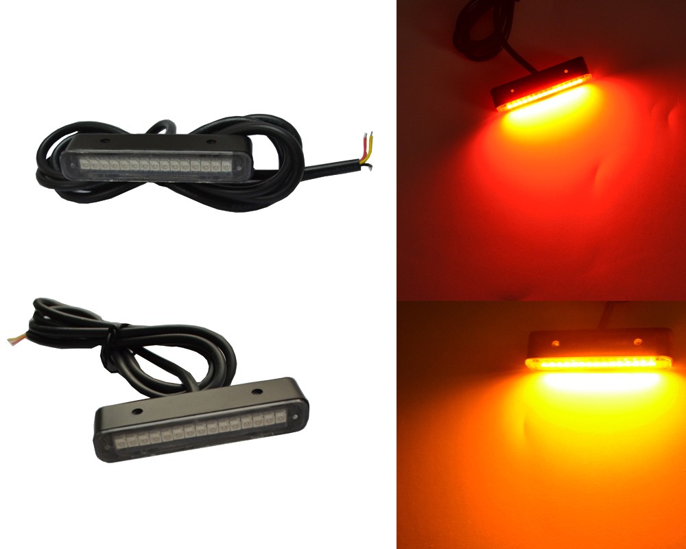 Super Bright 15SMD LED number plate lights for Motorcycle Auto 9