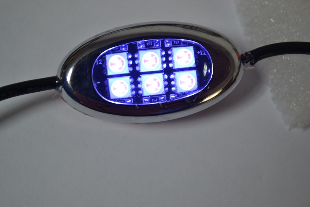 Kingshowstar - Super Bright RGB LED Pod Light For ALL Motorcycle SUV Pod Rock LED Lightings LED Motorcycle Tail Light 17