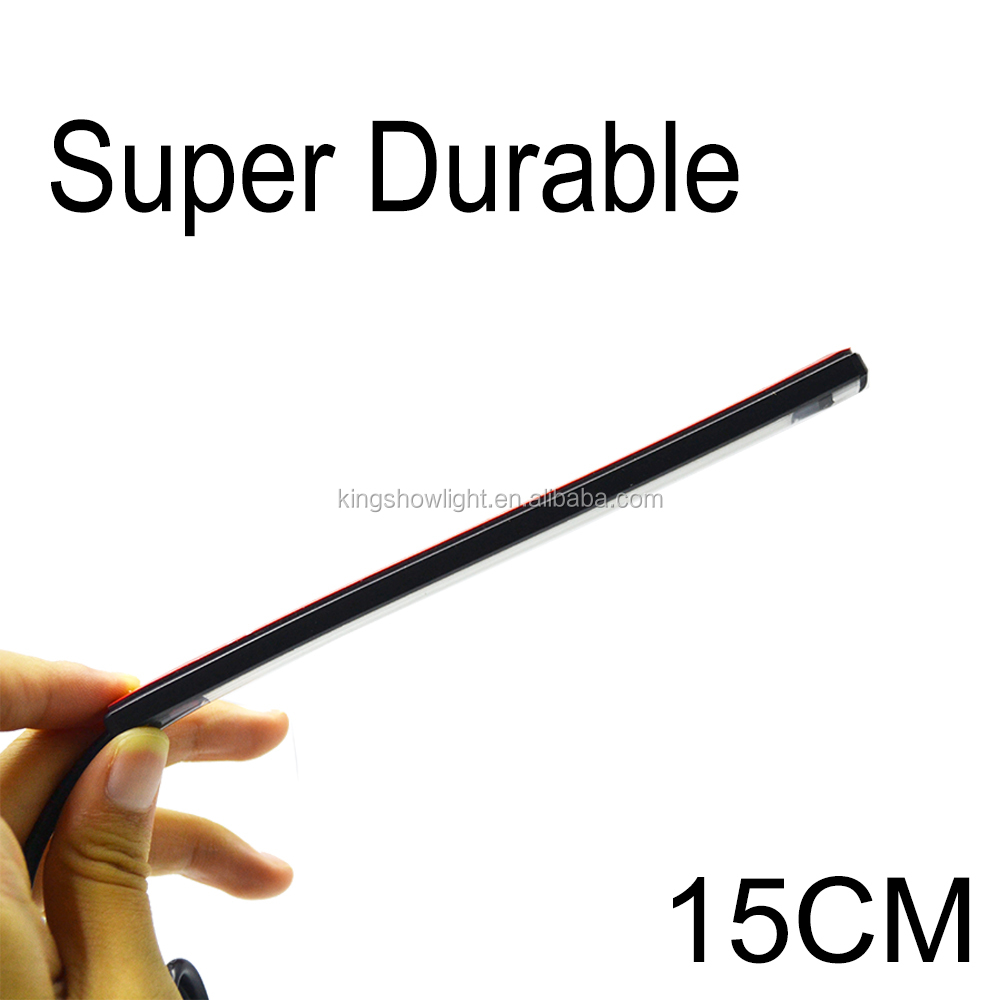 Kingshowstar - 3528 LED Motorcycle Turn Signal Light Flexible Strip Blinkers Slim Flush Motorbike led auto tailgate light 11