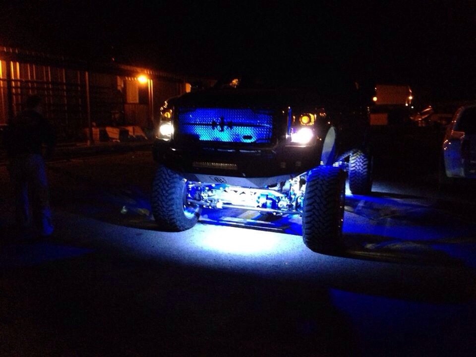 Kingshowstar - 8 PCS super bright IP68 Rgb Led Color Changing Rock Lights mini wireless APP remote control led car interior lights Ungrouped 24