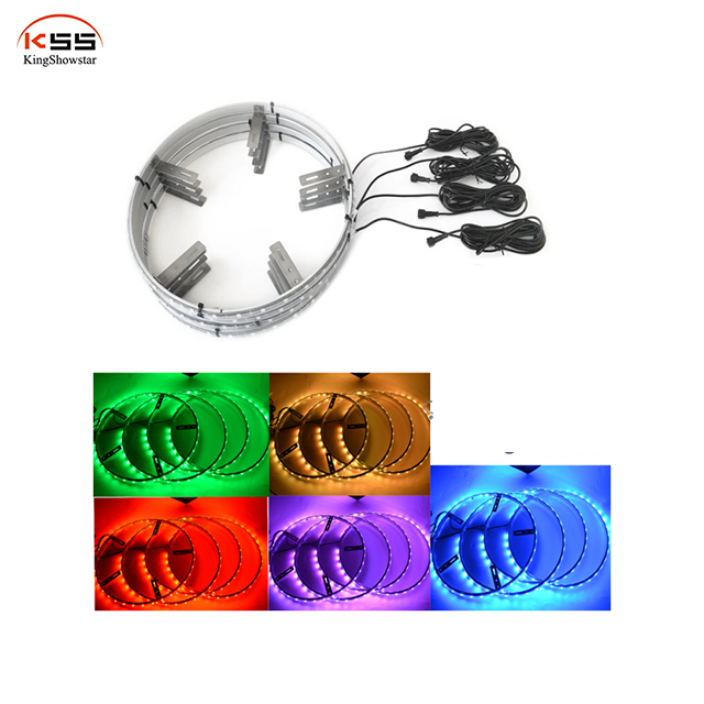 Kingshowstar - Hot selling new underbody auto lights 4pc car flexible led strip car led waterproof light led auto interior underbody light 29