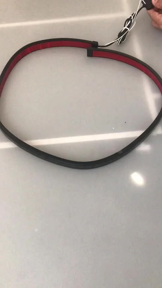60 Inches Scanning Red/White Truck Tailgate Light Bar 450 Red and 135 White LED Tailgate Light Strip Running Turn Signal Brake 1
