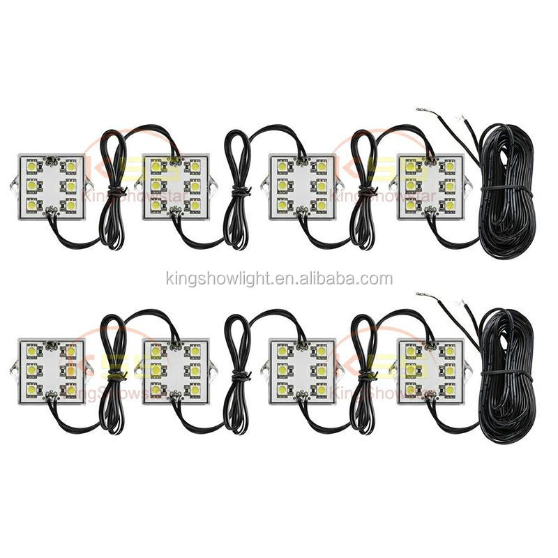 HOT-SALE 8pc Truck Bed White Led Lighting Kit For Chevy Dodge Pickup GMC Trucks 12