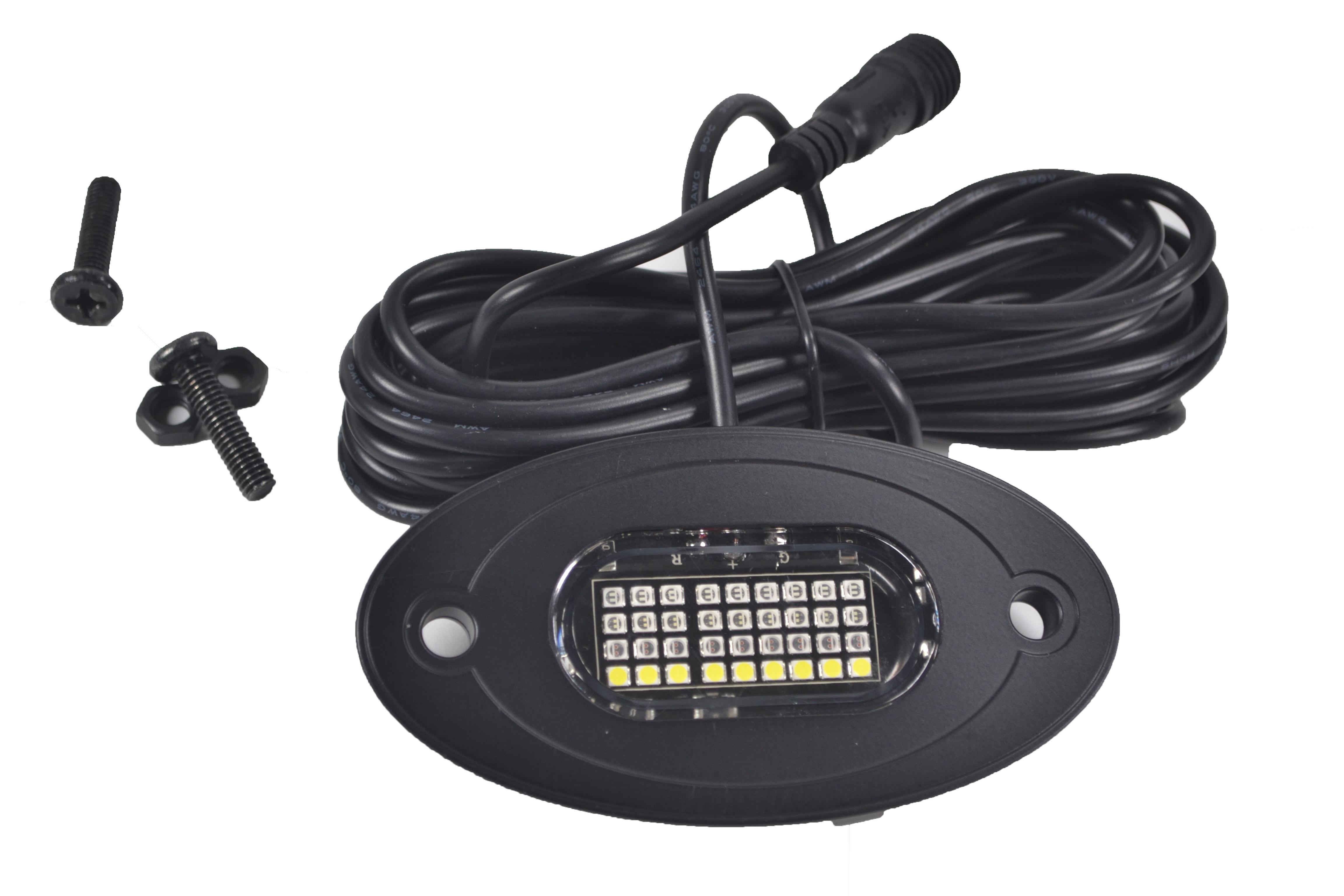 Kingshowstar - RGBW LED sziklavilágítás-készletek alkalmazásvezérlővel, időzítéssel, villogással, zenei móddal, alulról világító neon LED-es lámpákkal autó belső alvázvilágításához 14