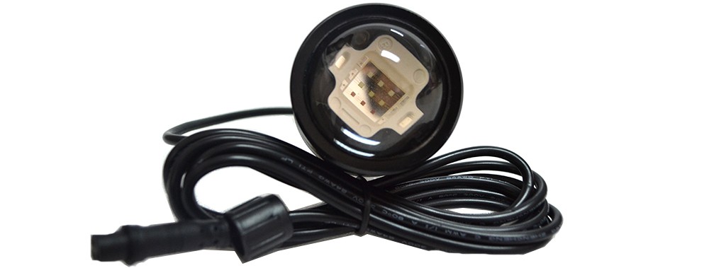 1pc RGB waterproof led Boat marine Drain Plug LED Underwater light Underwater Thru Hull boat light 10