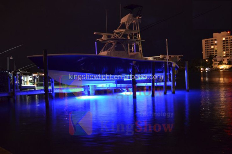 Kingshowstar - 27W neon lights Luxury Boat Underwater LED Light Marine Naigvation led underwater boat light LED Marine Light 19