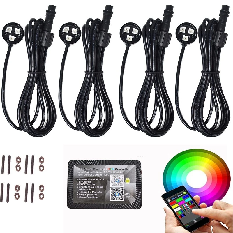 Kingshowstar - RGB 3x3W 720lm Waterproof LED Marine Light Underwater Boat Ship Lights LED Marine Light 1