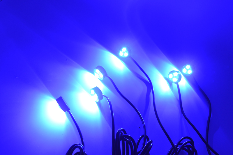 Kingshowstar - RGB 3x3W 720lm Waterproof LED Marine Light Underwater Boat Ship Lights LED Marine Light 13