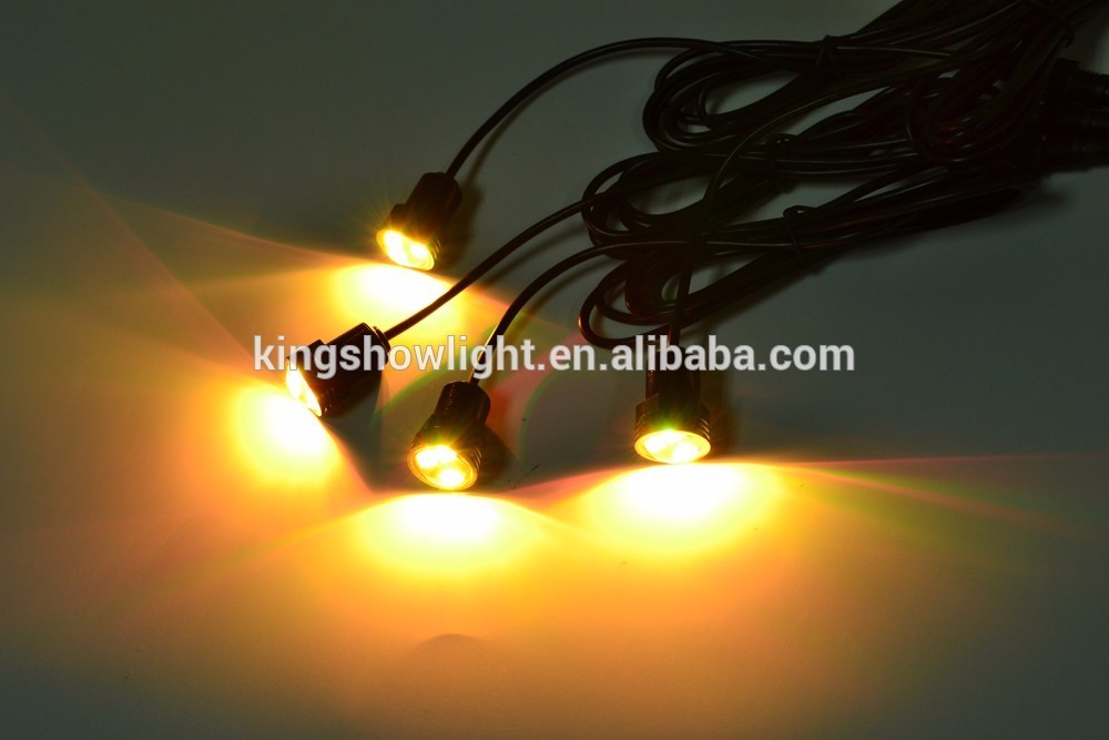 4 PCS led 27w boat light Multi color 12v seawater marine lights/waterproof ip68 led under seawater submarine flood yacht light 19