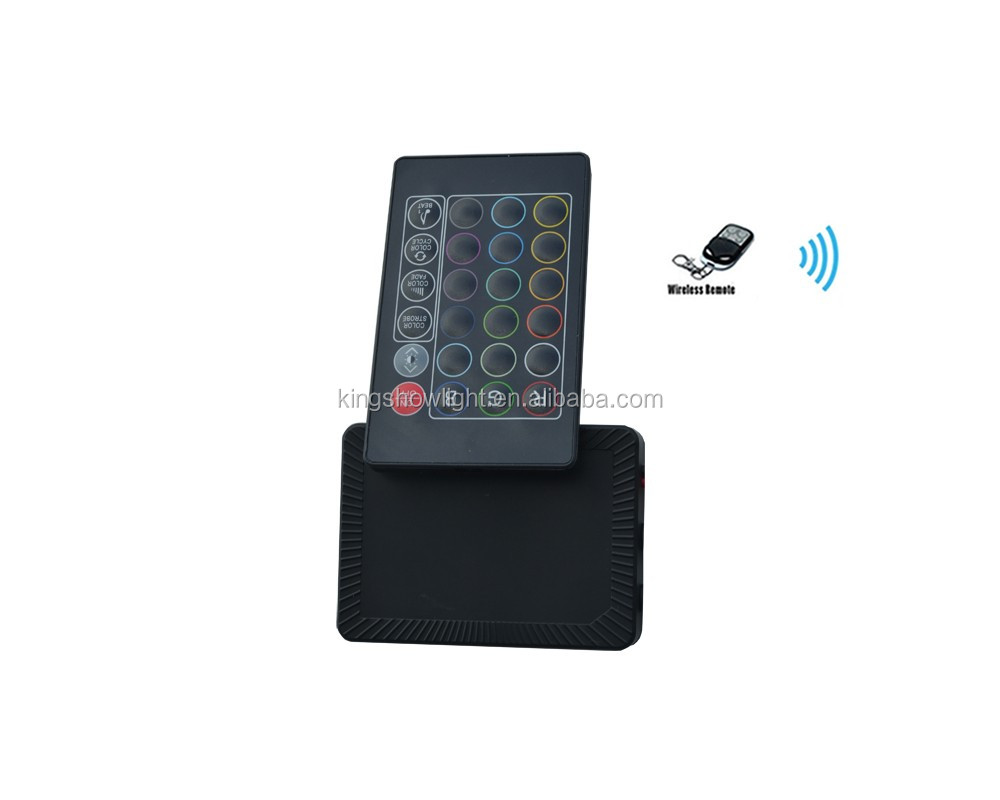 10pc 18 Color RGB Led Sound Street Glide Motorcycle Led Strip Light Kit with TWO Remote controller 8