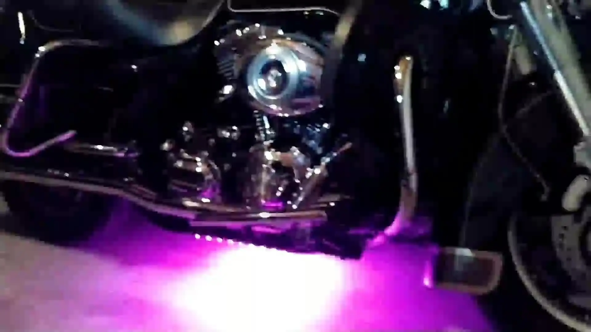 12pc PVC Flexible strip RGB LED Motorcycle Light kit with APP RGB Blue-tooth LED Music Controller 1