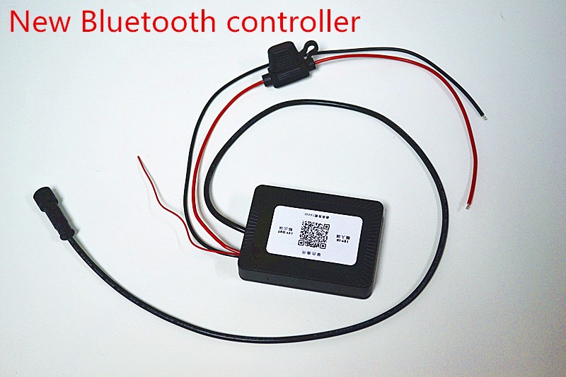 12pc PVC Flexible strip RGB LED Motorcycle Light kit with APP RGB Blue-tooth LED Music Controller 10