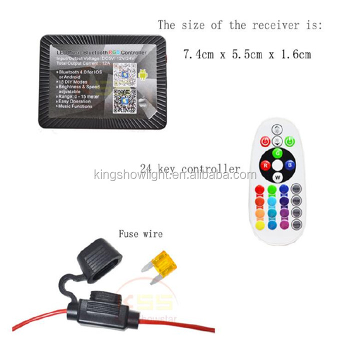 RGB APP LED Music Controller with Smart Phone Control 10