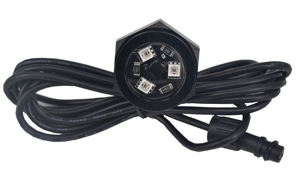 High quality waterproof wireless control remote color boat light led 15