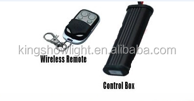 Kingshowstar - 18 Color 5050 SMD RGB 6pc36led Pods Led Thunder Bike automobiles Motorcycles Led Neon Lighting Kit with break controller LED Motorcycle Bicycle Light 12