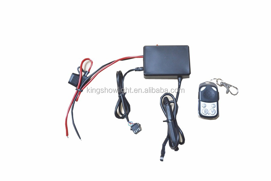 Kingshowstar - Top Selling Rgbw 5050 Waterproof Bt Remote Control Led Car Interior Light Strip LED Motorcycle Bicycle Light 12