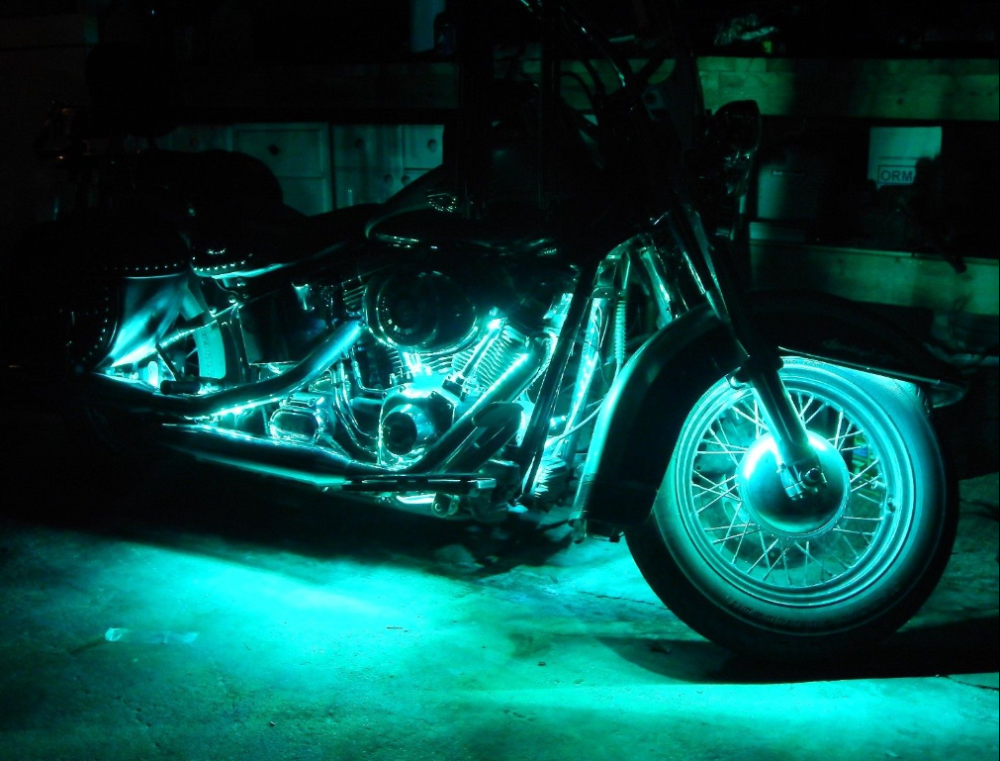 Kingshowstar - Motorcycle Atmosphere LED Light Strip Kit 10pc 5050 led motorcycle light kit 24