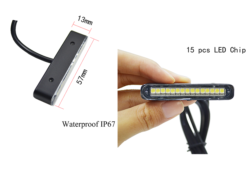 12V led pod light waterproof led strip light car auto motorcycle truck headlight car led lighting 8