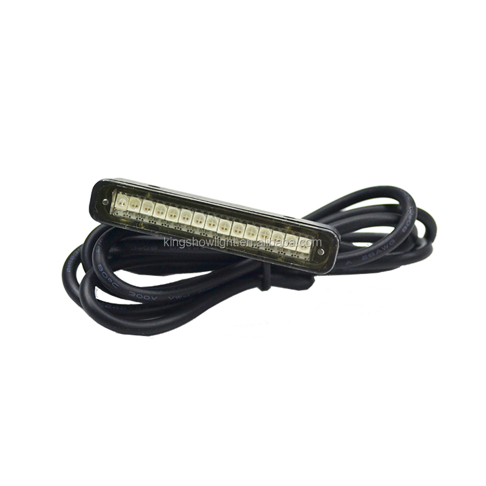 Kingshowstar - Super Bright RED & Yellow LED License Plate Light Led licence plate light 12