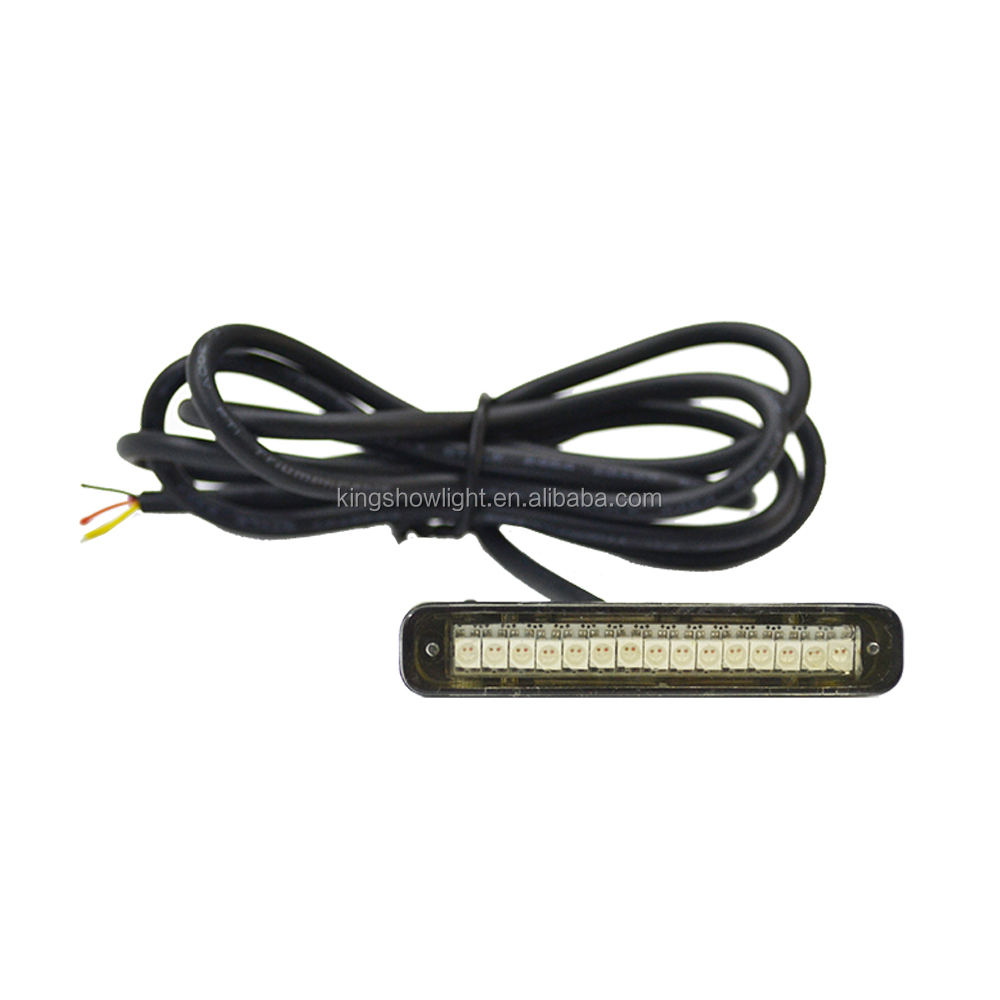 Kingshowstar - Super Bright RED & Yellow LED License Plate Light Led licence plate light 16